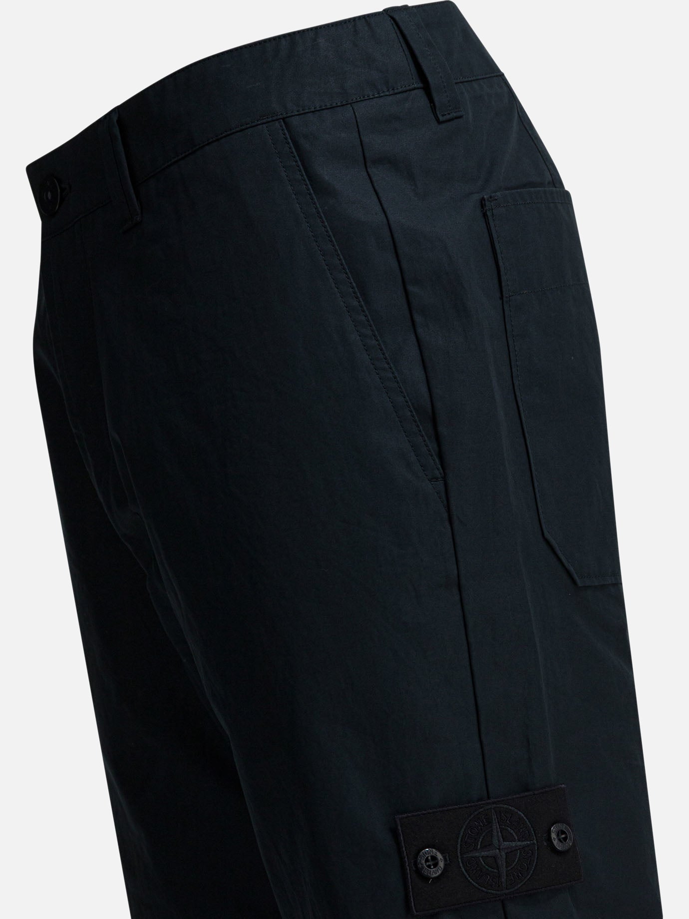 Leisure trousers 100% cotton  Blue - Stone Island Men | PDP | VIETTI Online Store | Zoom-Modal_4
