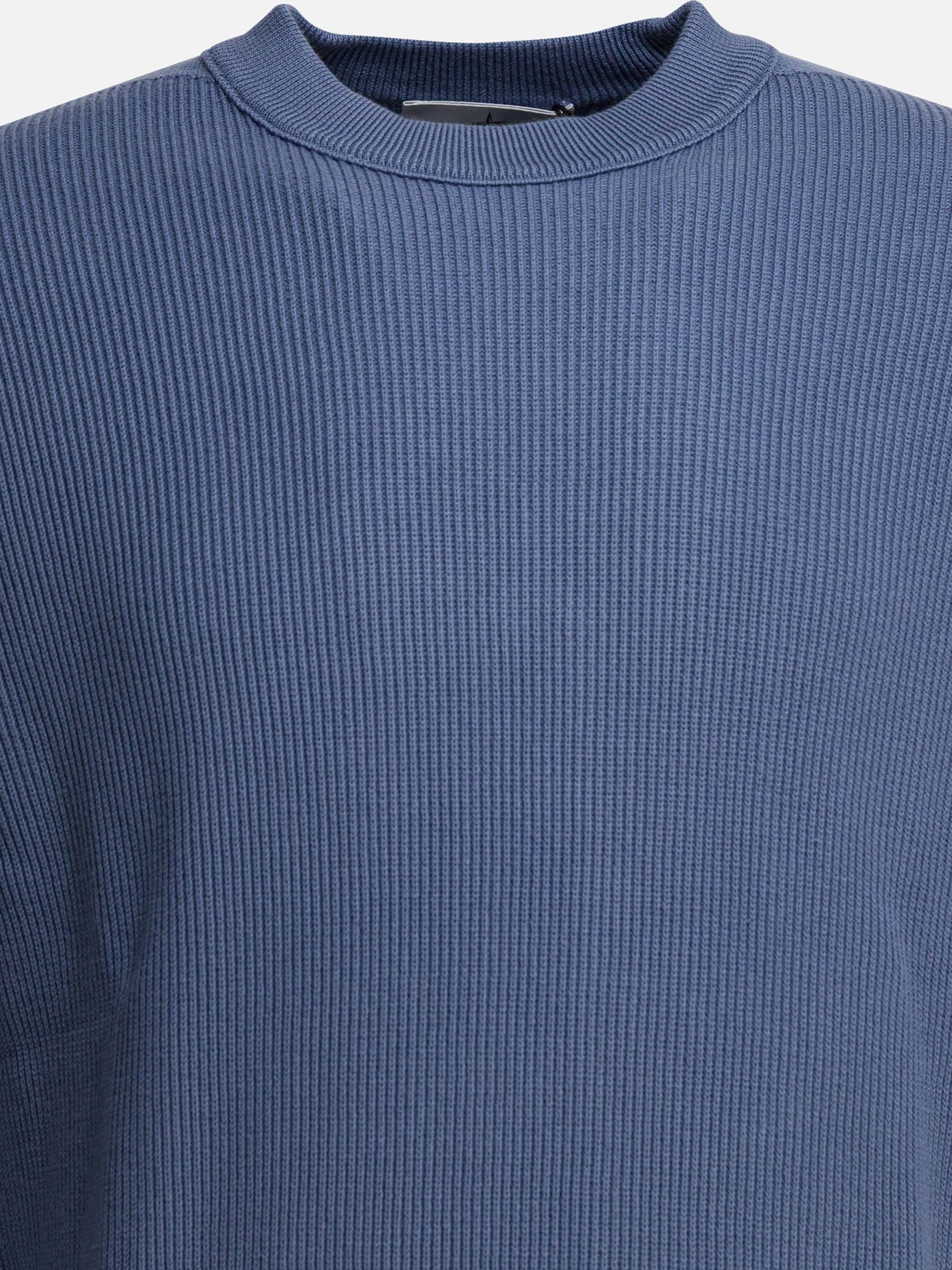 Crewneck sweaters Logo  Blue - Stone Island Men | PDP | VIETTI Online Store | thumbnail_3