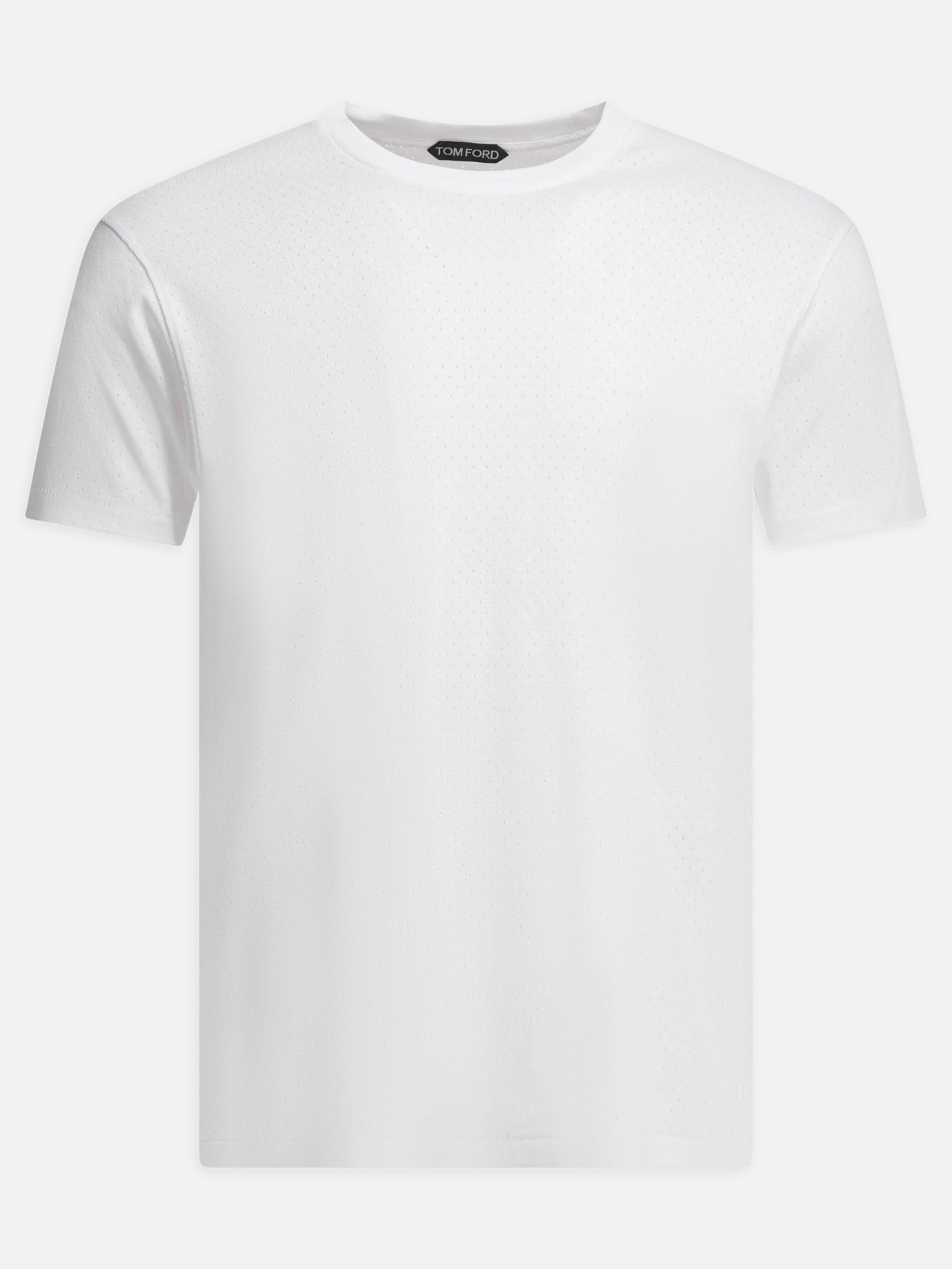 Crewneck t-shirts 100% cotton  White - Tom Ford Men | PDP | VIETTI Online Store | Zoom-Modal
