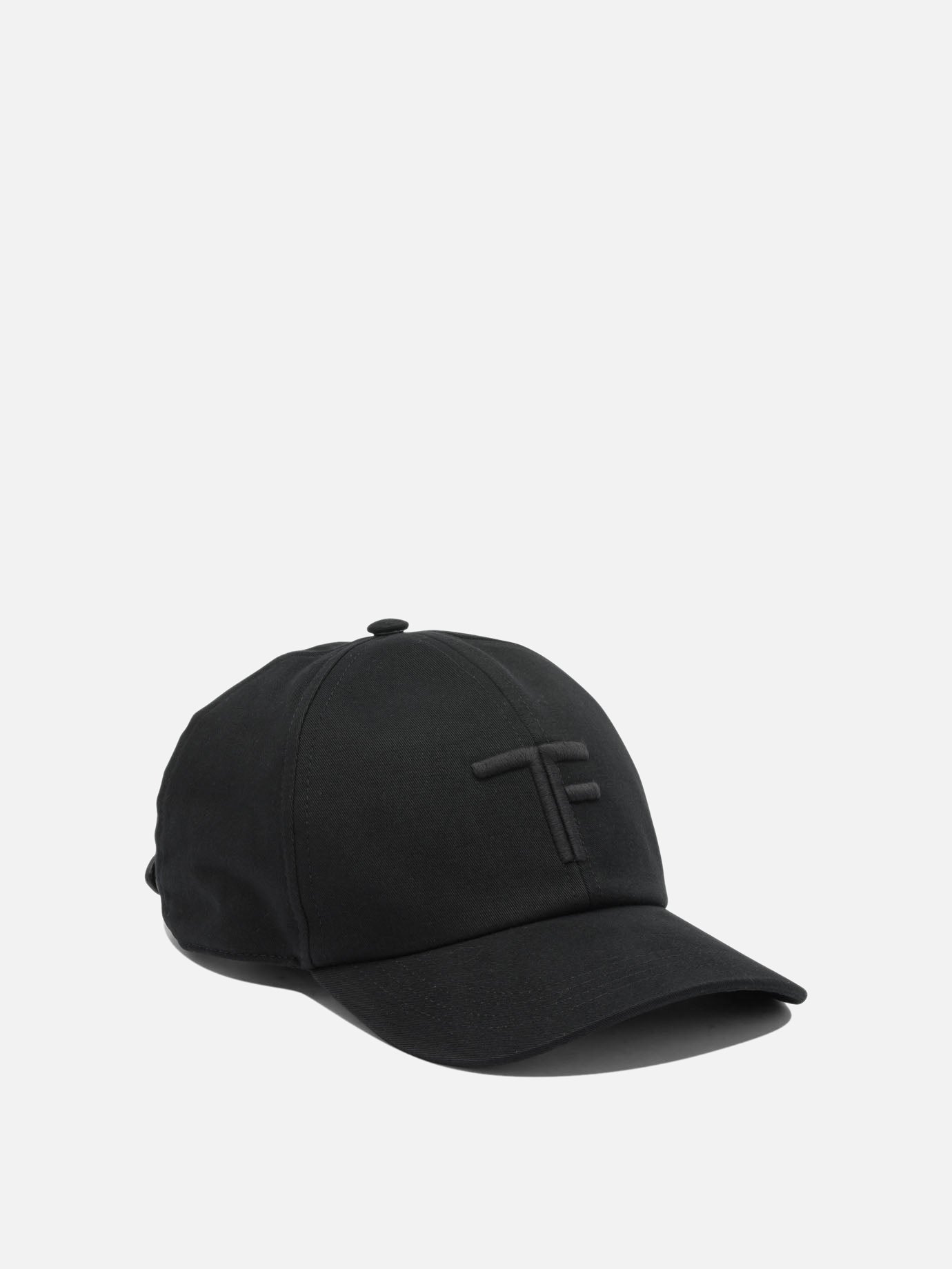 Baseball caps 100% cotton - Other fabric: 100% calf leather  Black - Tom Ford Men | PDP | VIETTI Online Store | thumbnail_2