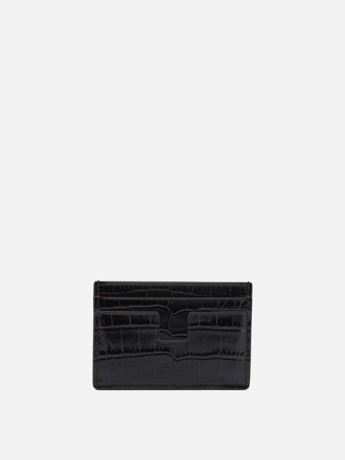 Card holders 100% calf leather - 100 sheep leather  Brown - Tom Ford Men | PDP | VIETTI Online Store | thumbnail