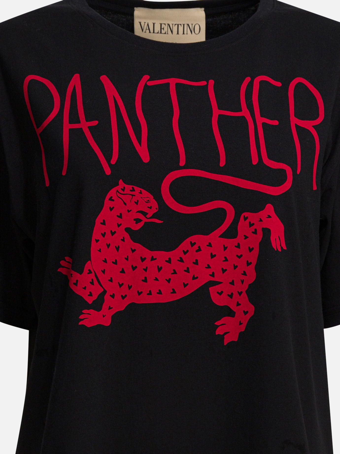 Crewneck t-shirts Graphics  Black - Valentino Women | PDP | VIETTI Online Store | Zoom-Modal_3
