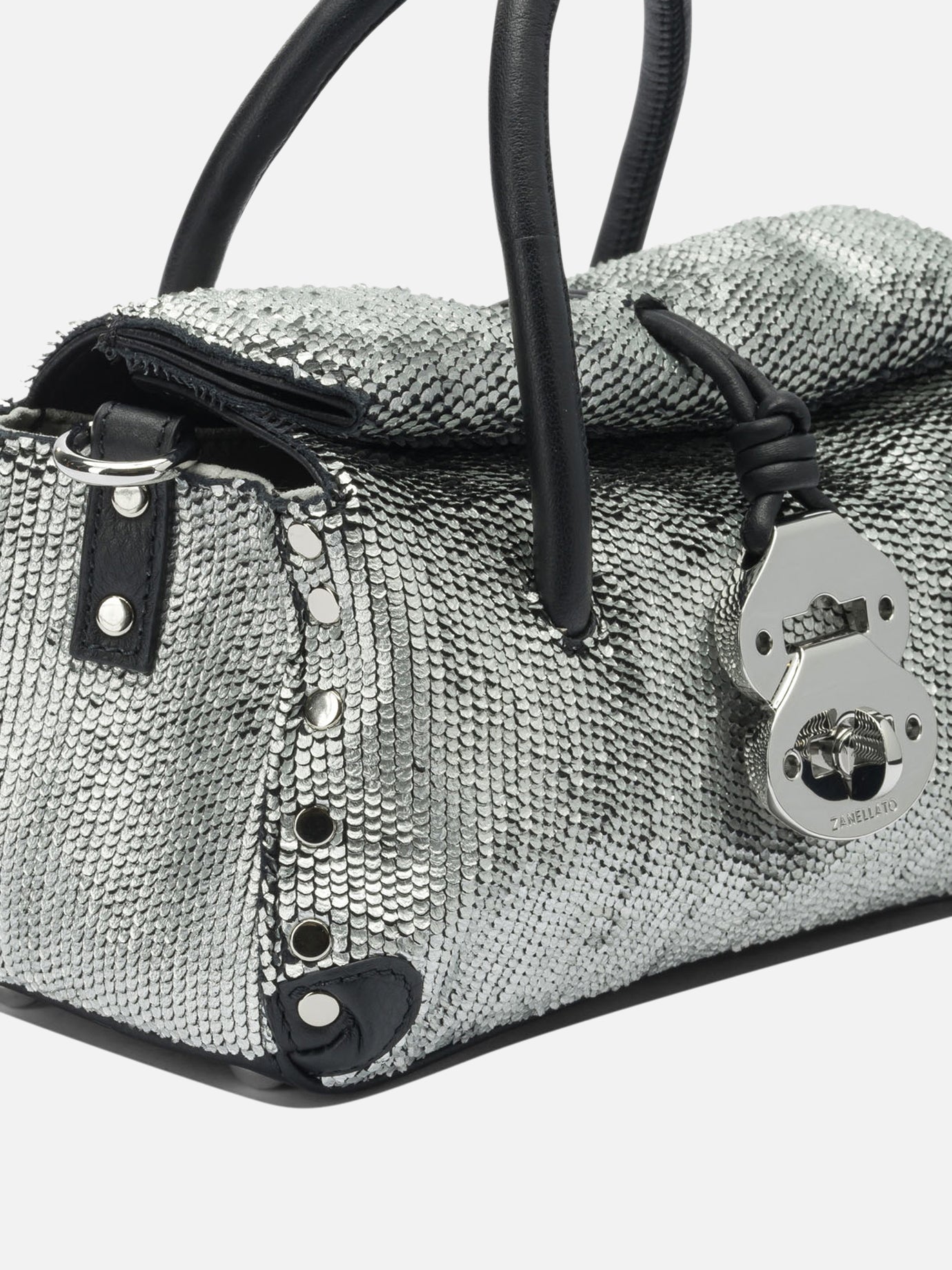 Small bags Solid colour  Silver - Zanellato Women | PDP | VIETTI Online Store | thumbnail_4
