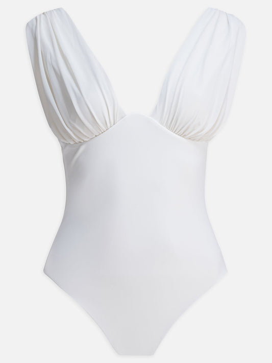 Swimsuits Solid colour  White - Zimmermann Women | VIETTI Online Store 
