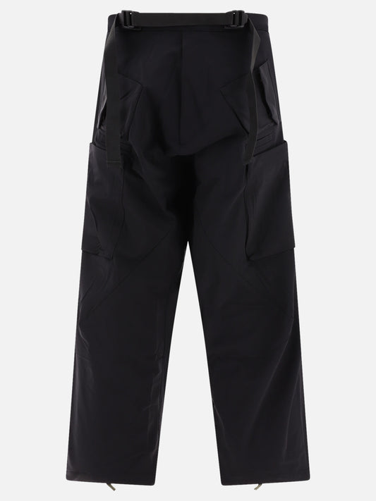 Technical trousers 91% polyamide 9% elastane  Black - Acronym Men | PLP | VIETTI Online Store 

