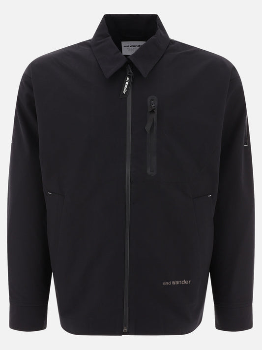 Quilted & Utility Jackets 100% polyester  Black - and Wander Men | PLP | VIETTI Online Store 
