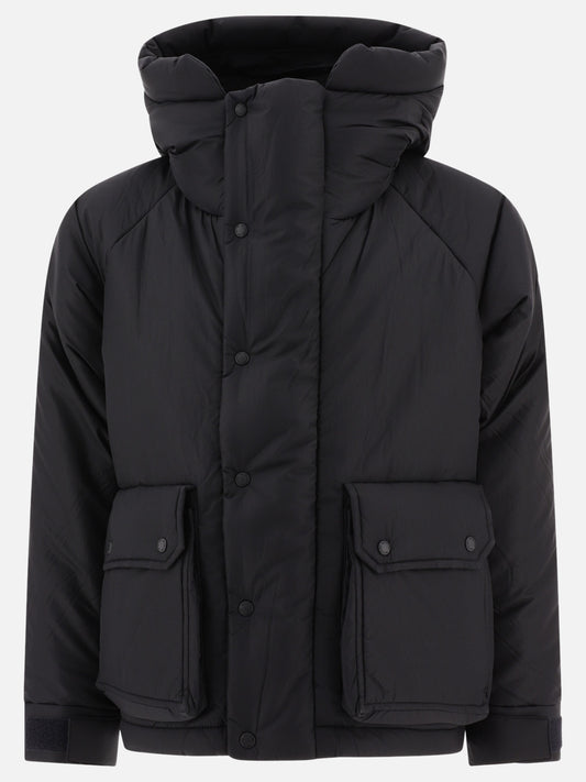 "Maison Kitsuné x And Wander" down jacket