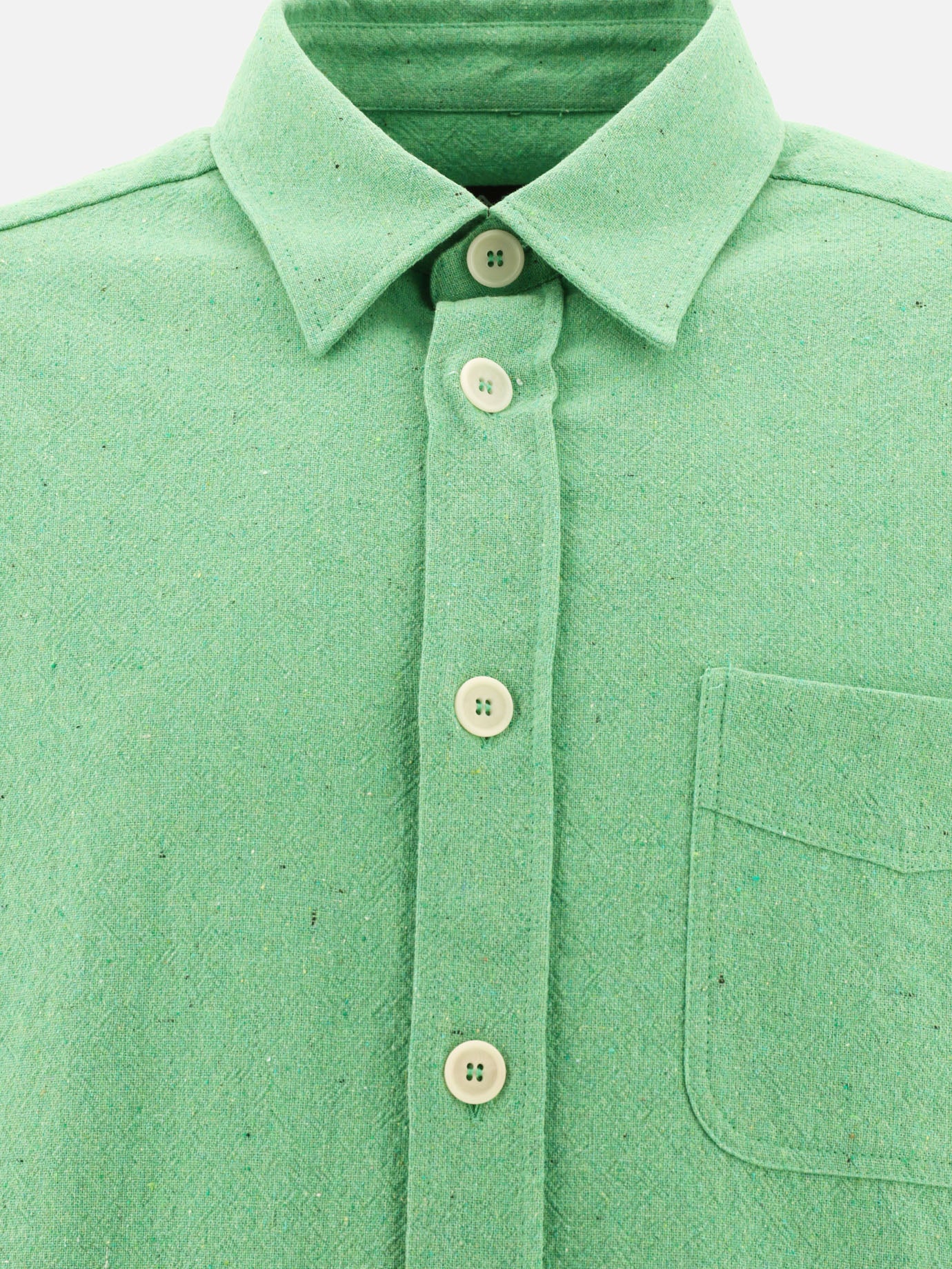 Overshirt jackets 95% cotone 5% altre fibre  Green - A.P.C. Men | PDP | VIETTI Online Store | thumbnail_3