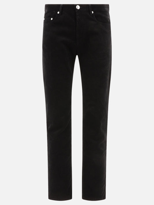 Leisure trousers 84% cotone 16% poliestere  Black - A.P.C. Men | PLP | VIETTI Online Store 
