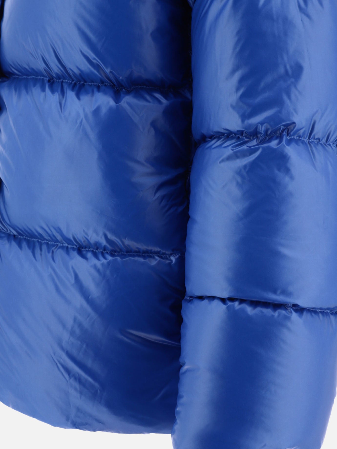 Down jackets 100% polyamide - Padding: down and feathers  Blue - Aspesi Women | PDP | VIETTI Online Store | Zoom-Modal_4
