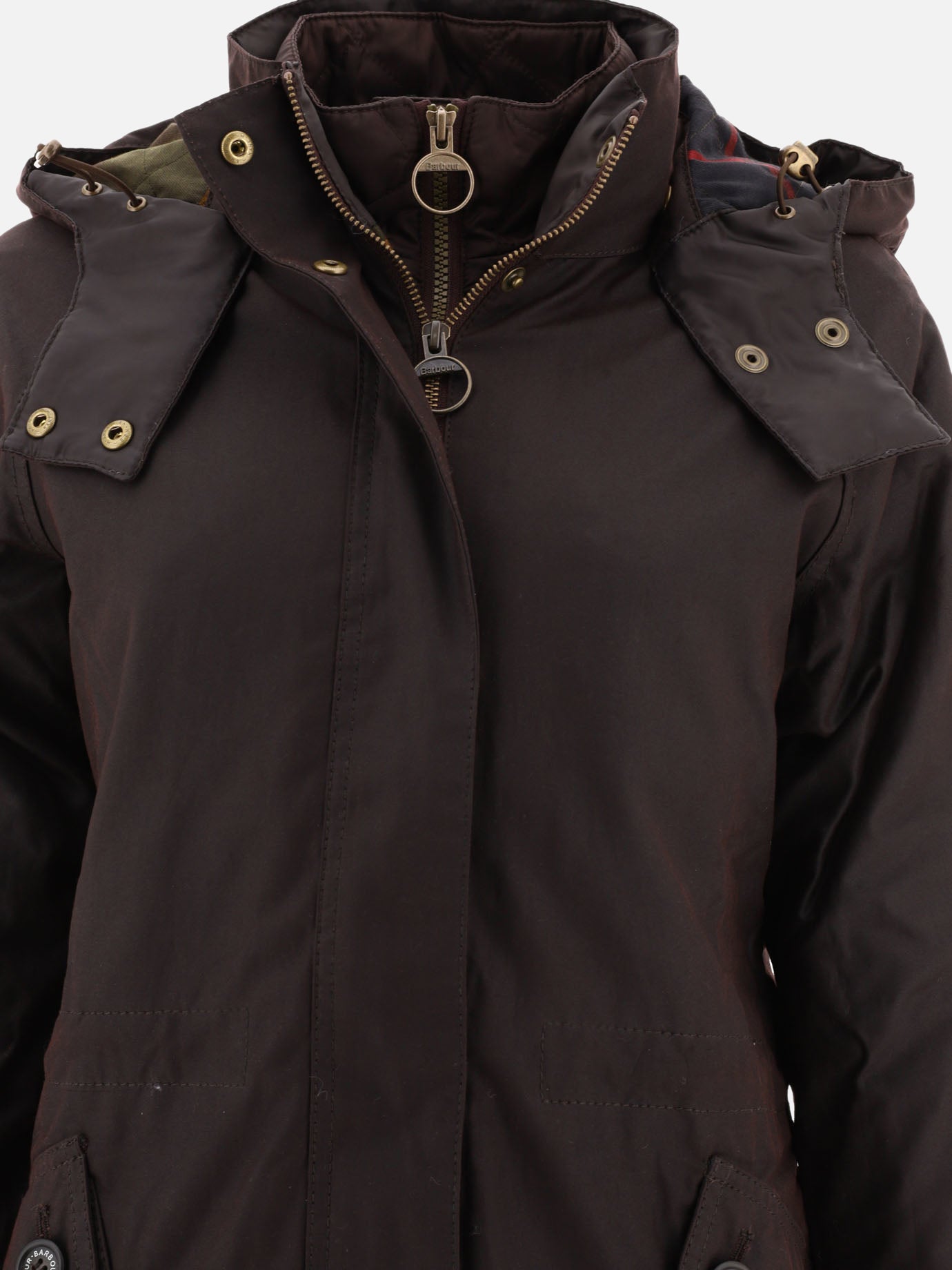 Parkas 100% cotone cerato  Brown - Barbour Women | PDP | VIETTI Online Store | Zoom-Modal_3
