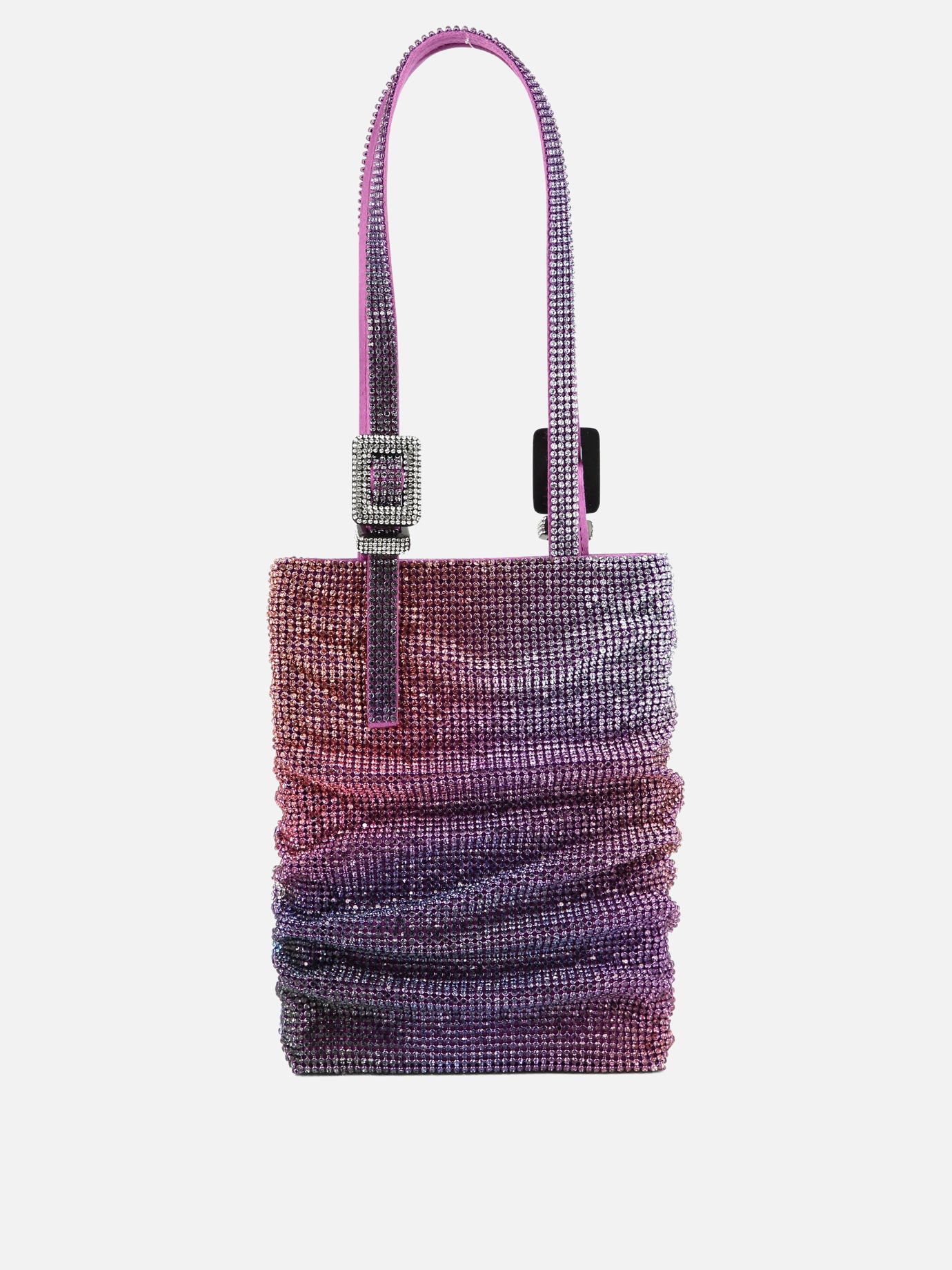 Small bags 100% aluminium mesh  Fuchsia - Benedetta Bruzziches Women | PDP | VIETTI Online Store | thumbnail_3