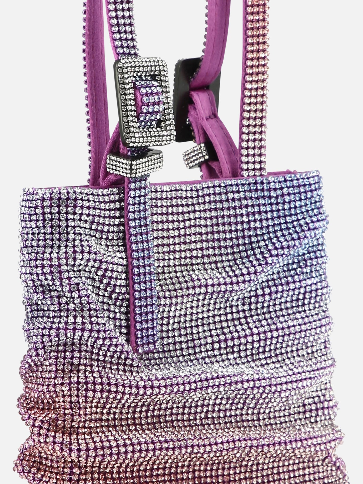 Small bags 100% aluminium mesh  Fuchsia - Benedetta Bruzziches Women | PDP | VIETTI Online Store | Zoom-Modal_4
