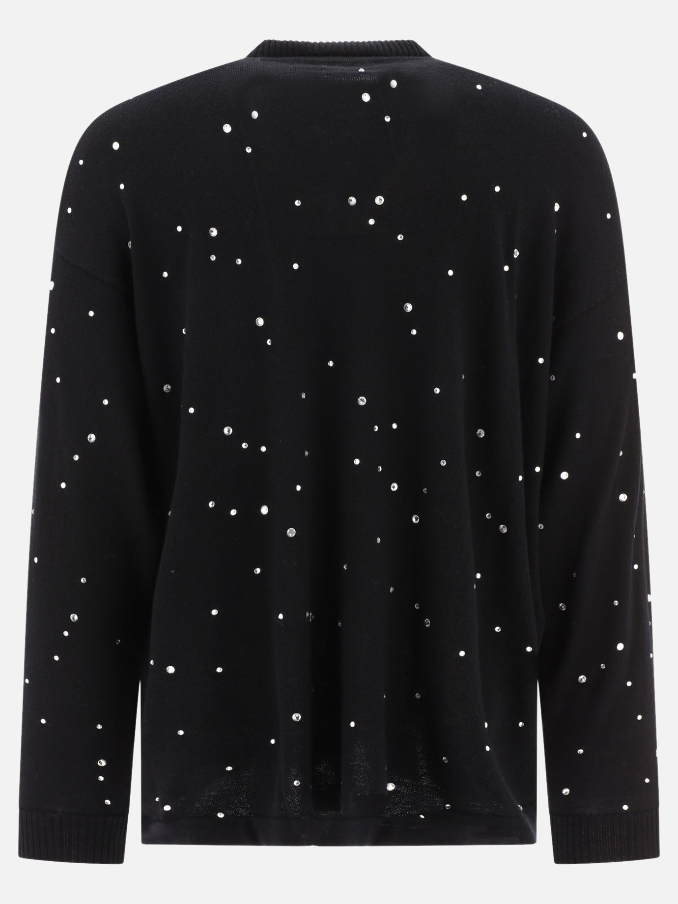 Polo shirts with buttons 100% merino wool  Black - Bode Men | PDP | VIETTI Online Store | Zoom-Modal_2
