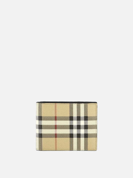 Wallets 71% poliuretano 16% poliestere 12% cotone 1% acrilico  Beige - Burberry Men | PLP | VIETTI Online Store 
