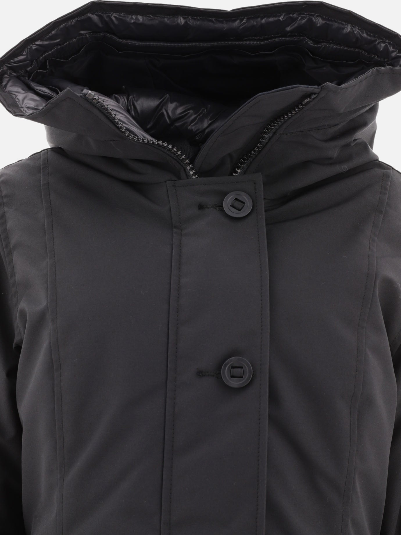 Parkas 84% poliestere 16% cotone - Imbottitura: piumino e piume  Black - Canada Goose Women | PDP | VIETTI Online Store | Zoom-Modal_3
