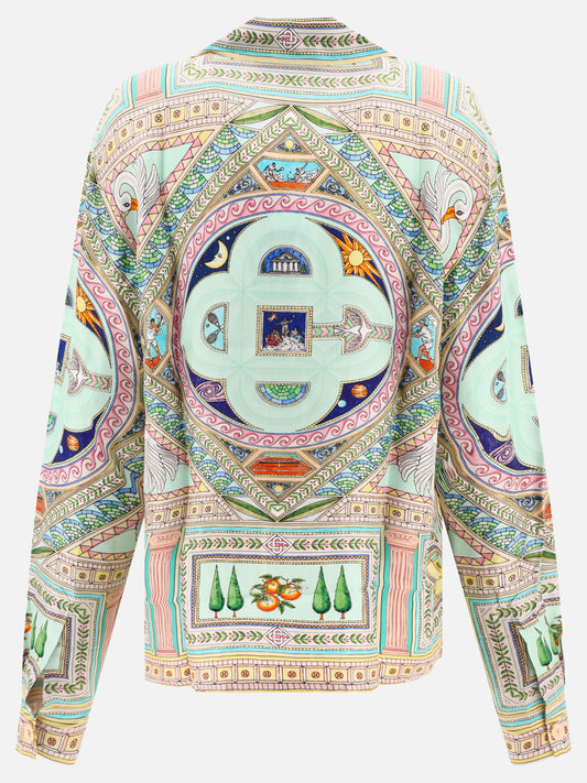 Casual shirts 100% seta  Green - Casablanca Women | PLP | VIETTI Online Store | 2
