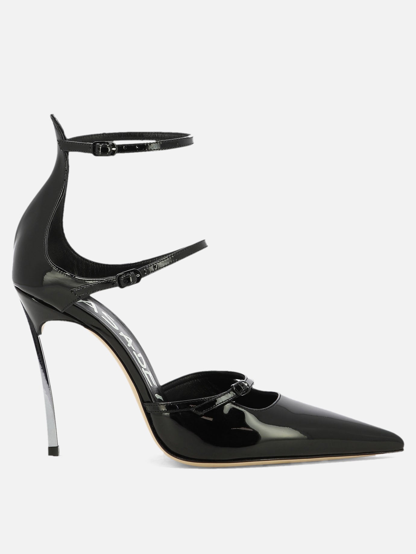 Pumps 100% patent calf leather - 100% leather  Black - Casadei Women | PDP | VIETTI Online Store | Zoom-Modal
