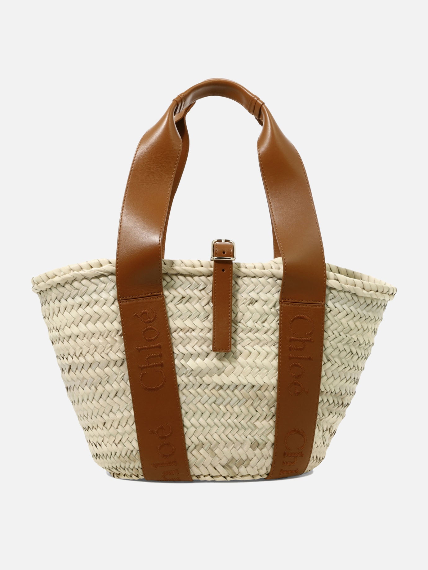 Large bags 80% foglie di palma 20% pelle di vitello  Brown - Chloé Women | PDP | VIETTI Online Store | Zoom-Modal
