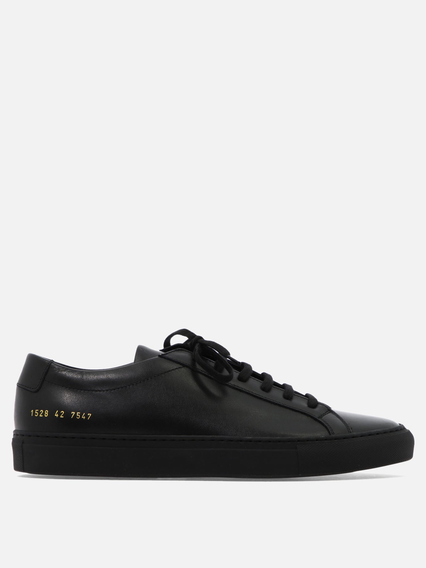 Low top sneakers 100% pelle - 100% gomma  Black - Common Projects Men | PDP | VIETTI Online Store | thumbnail
