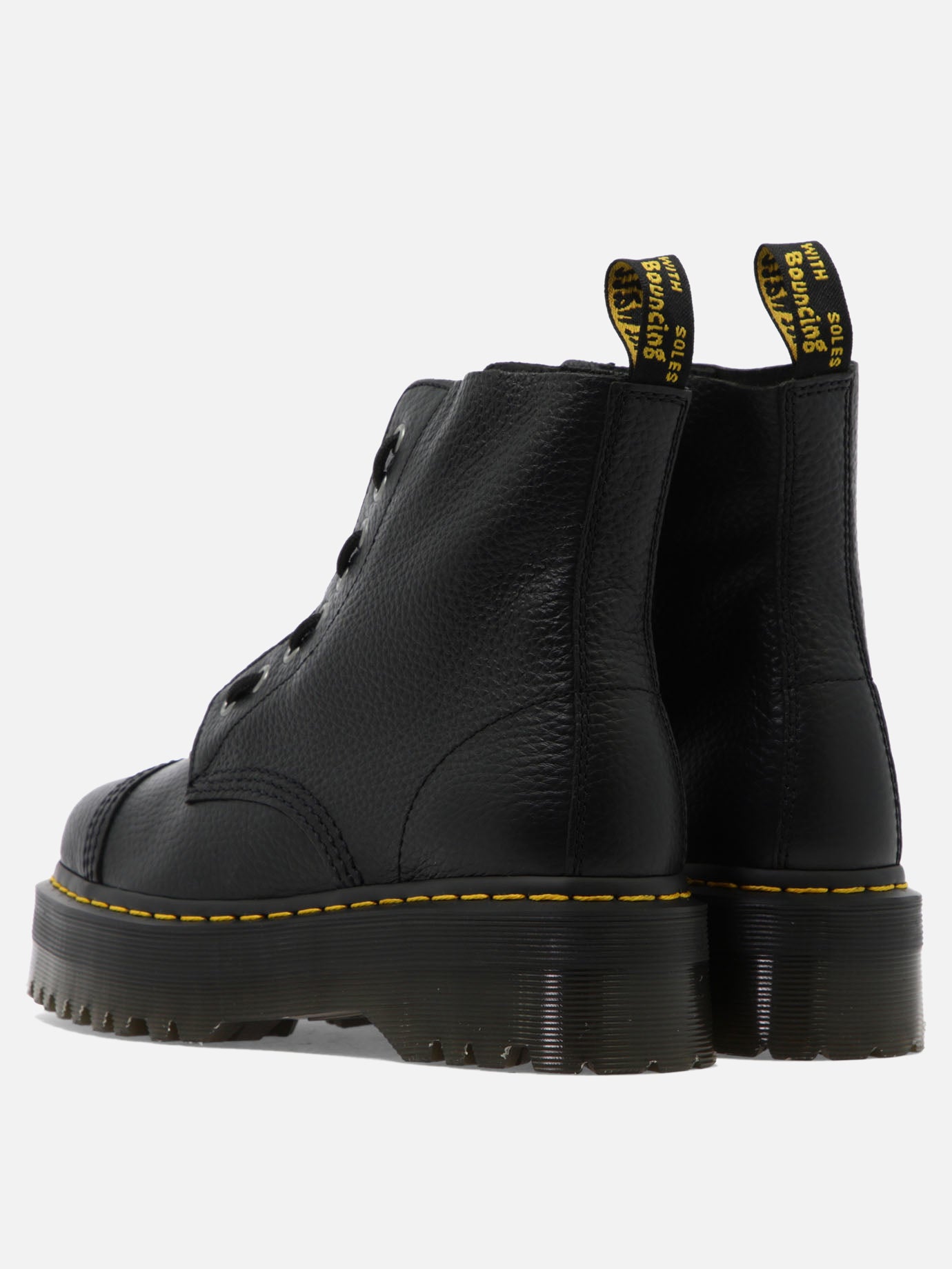 Combat boots 100% nappa - 100% rubber  Black - Dr. Martens Women | PDP | VIETTI Online Store | thumbnail_4