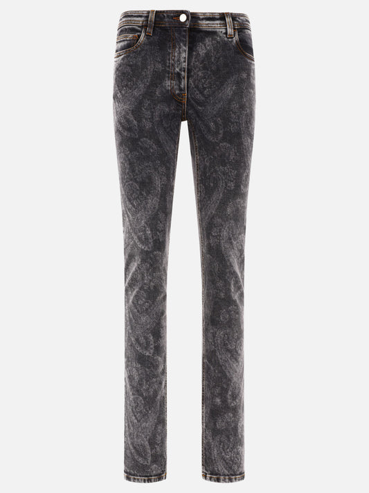 Straight-leg jeans 19518  Grey - Etro Women | PLP | VIETTI Online Store 

