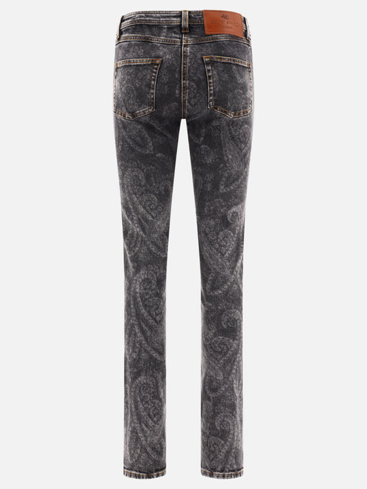 Straight-leg jeans 19518  Grey - Etro Women | PLP | VIETTI Online Store | 2
