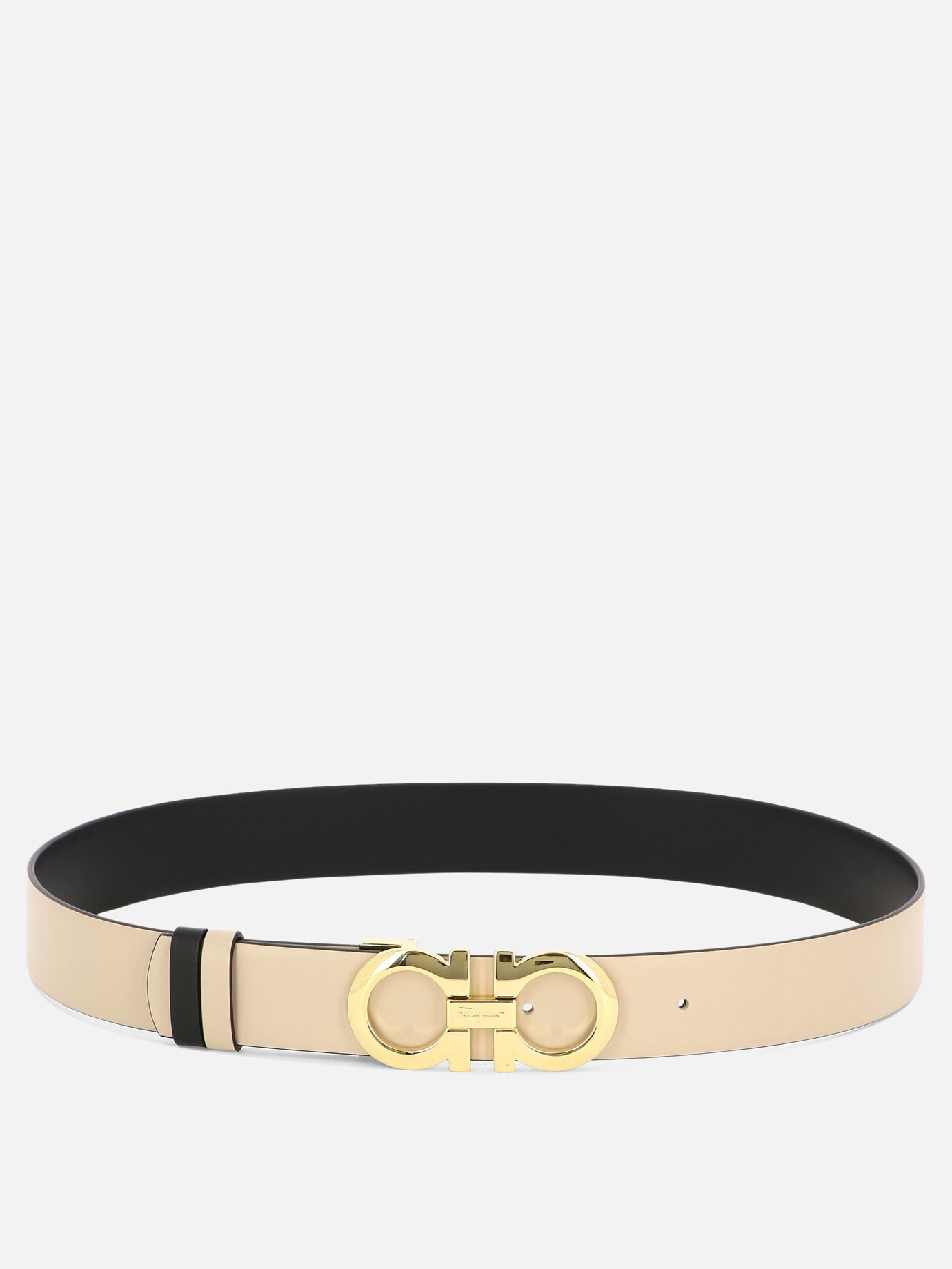 Leather belts 0593873  Beige - Ferragamo Women | PDP | VIETTI Online Store | thumbnail