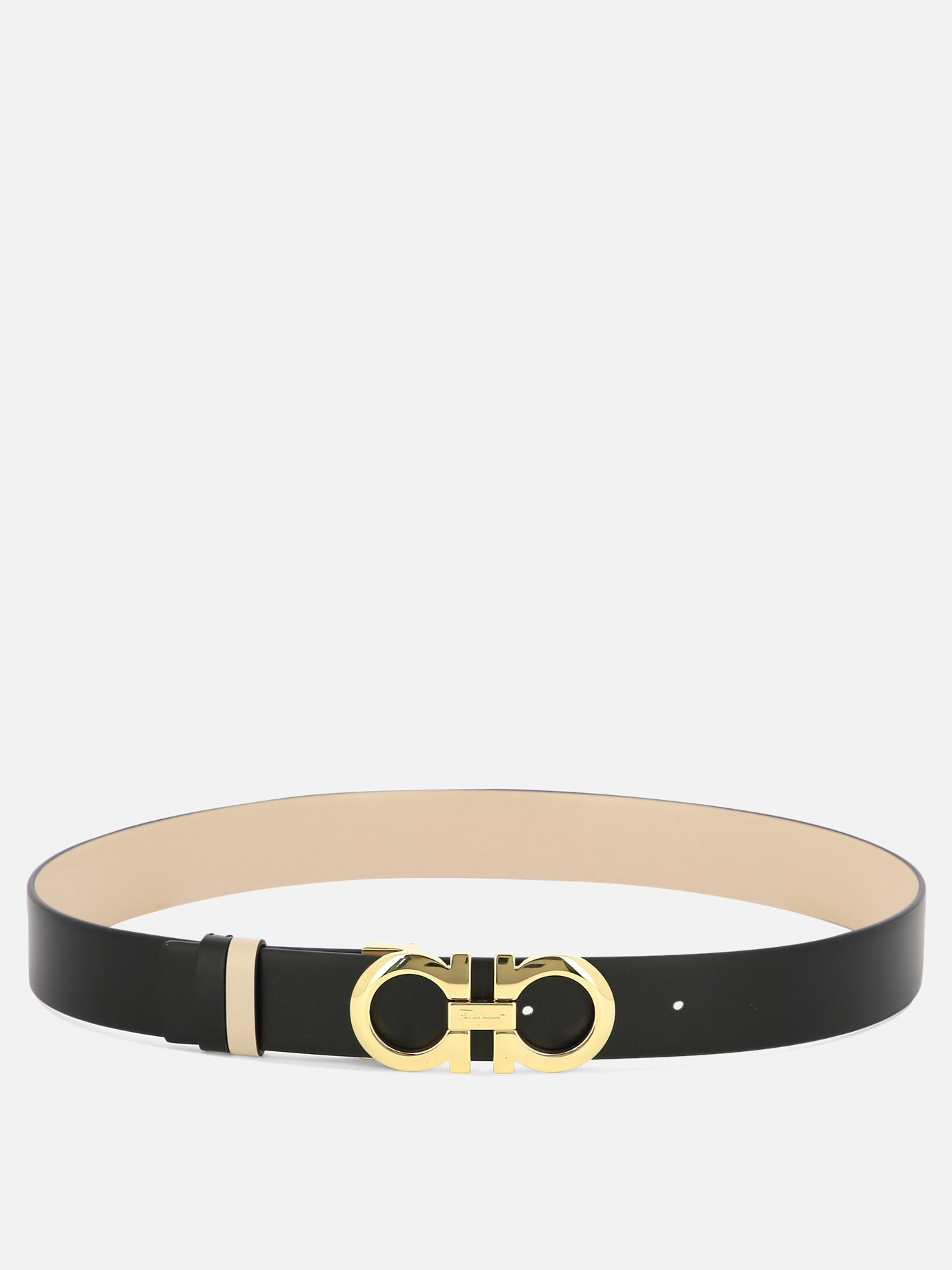 Leather belts 0593873  Beige - Ferragamo Women | PDP | VIETTI Online Store | Zoom-Modal_2
