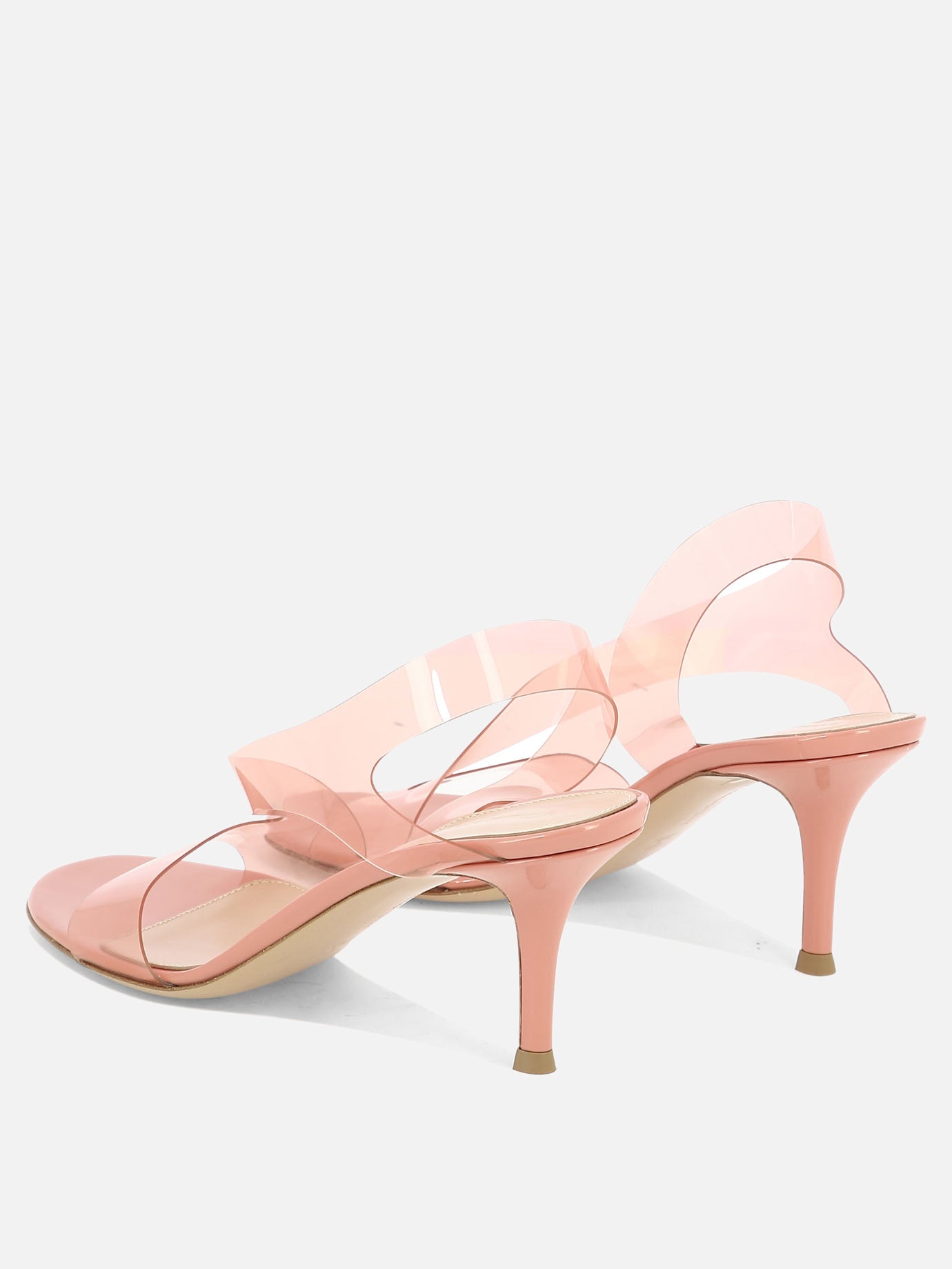 Heeled sandals 100% tpu - 100% cuoio  Pink - Gianvito Rossi Women | PDP | VIETTI Online Store | Zoom-Modal_4
