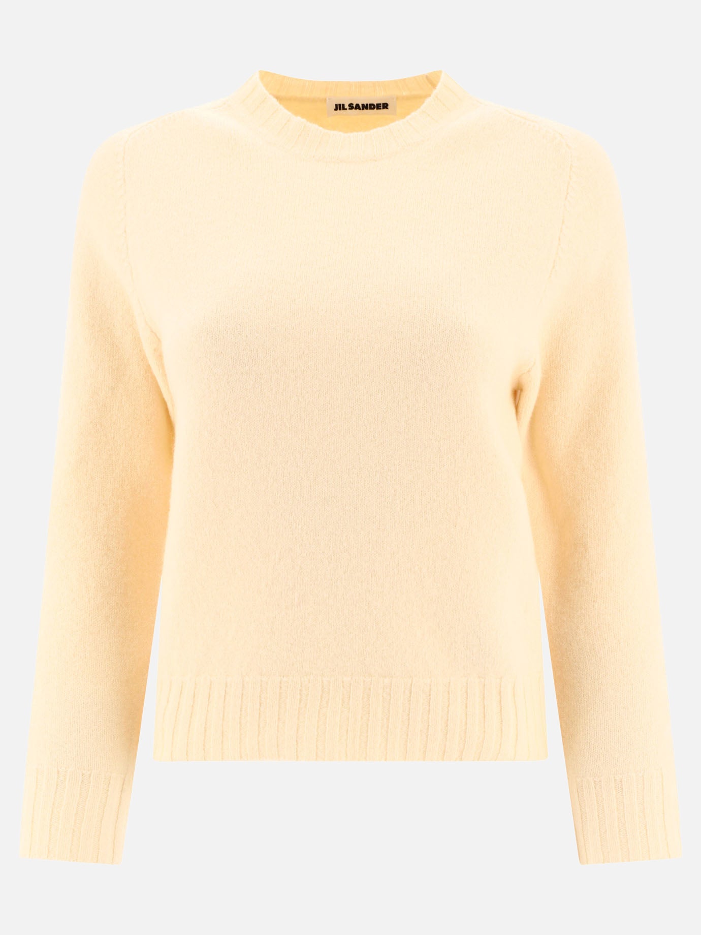 Crewneck sweaters 100% lana  Beige - Jil Sander Women | PDP | VIETTI Online Store | Zoom-Modal
