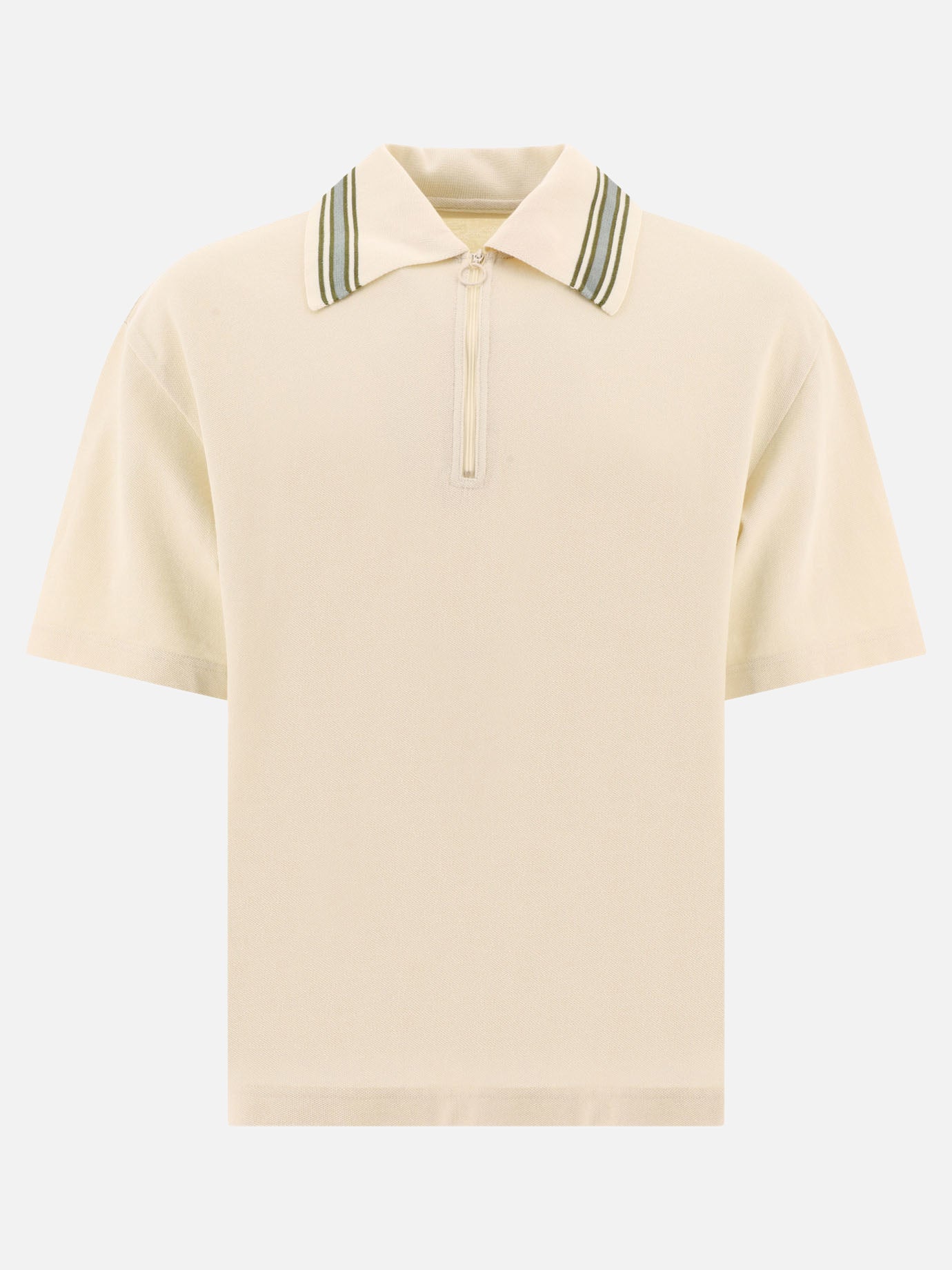 Polo shirts with buttons 100% cotone  Beige - KAPITAL Men | PDP | VIETTI Online Store | thumbnail