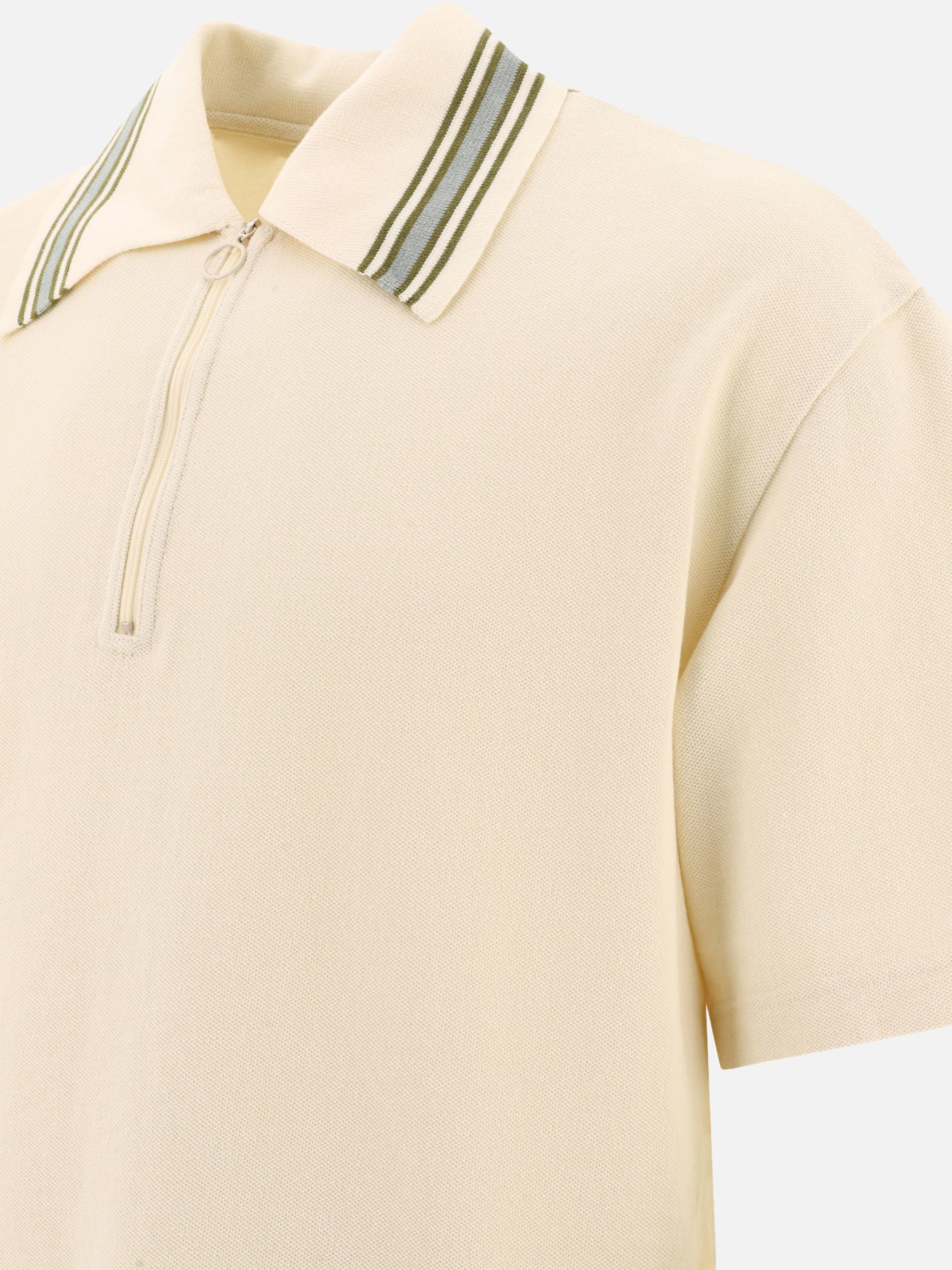 Polo shirts with buttons 100% cotone  Beige - KAPITAL Men | PDP | VIETTI Online Store | thumbnail_4