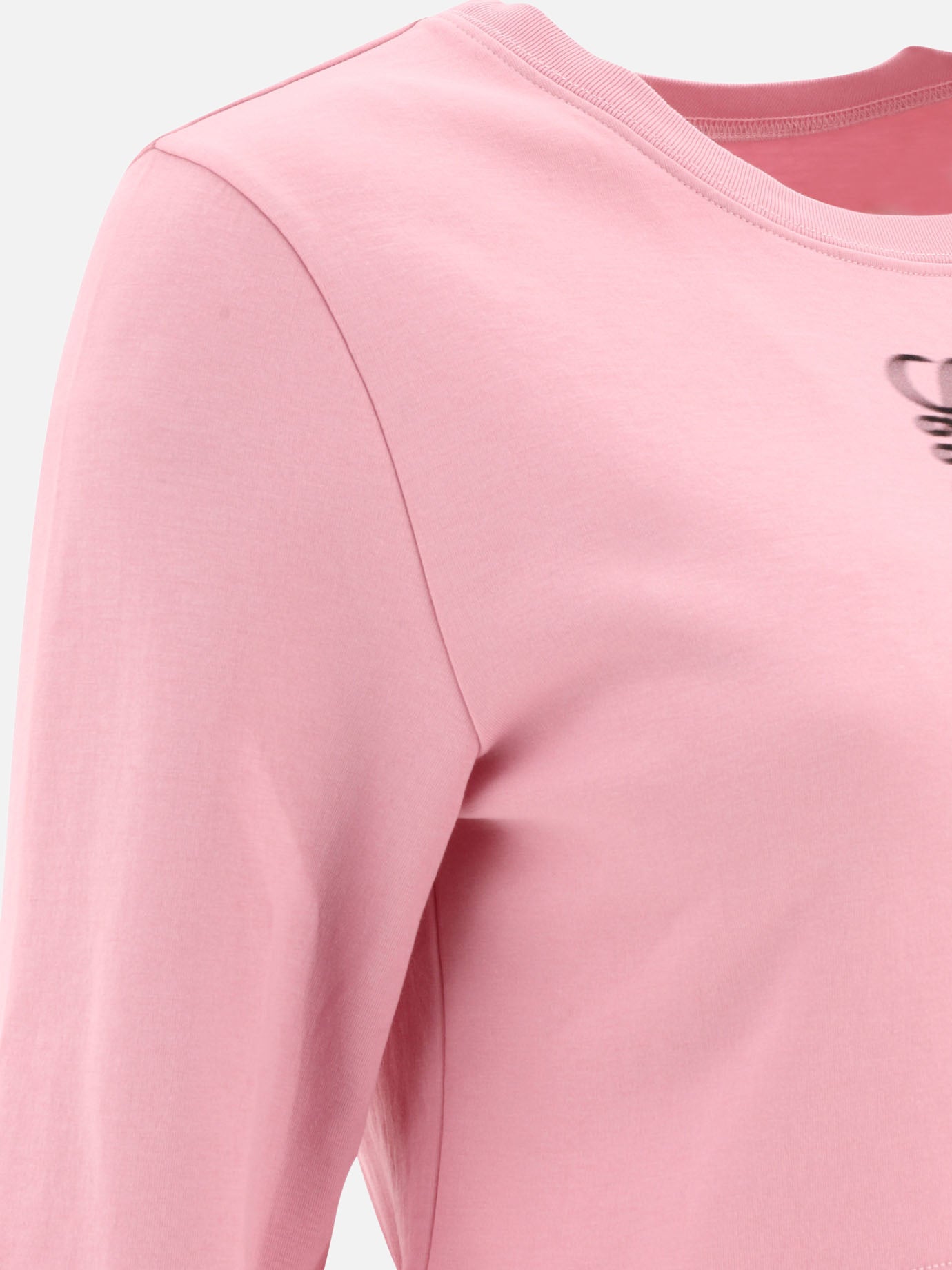 Crewneck t-shirts 80% cotton 20% polyamide  Pink - Loewe Women | PDP | VIETTI Online Store | thumbnail_4