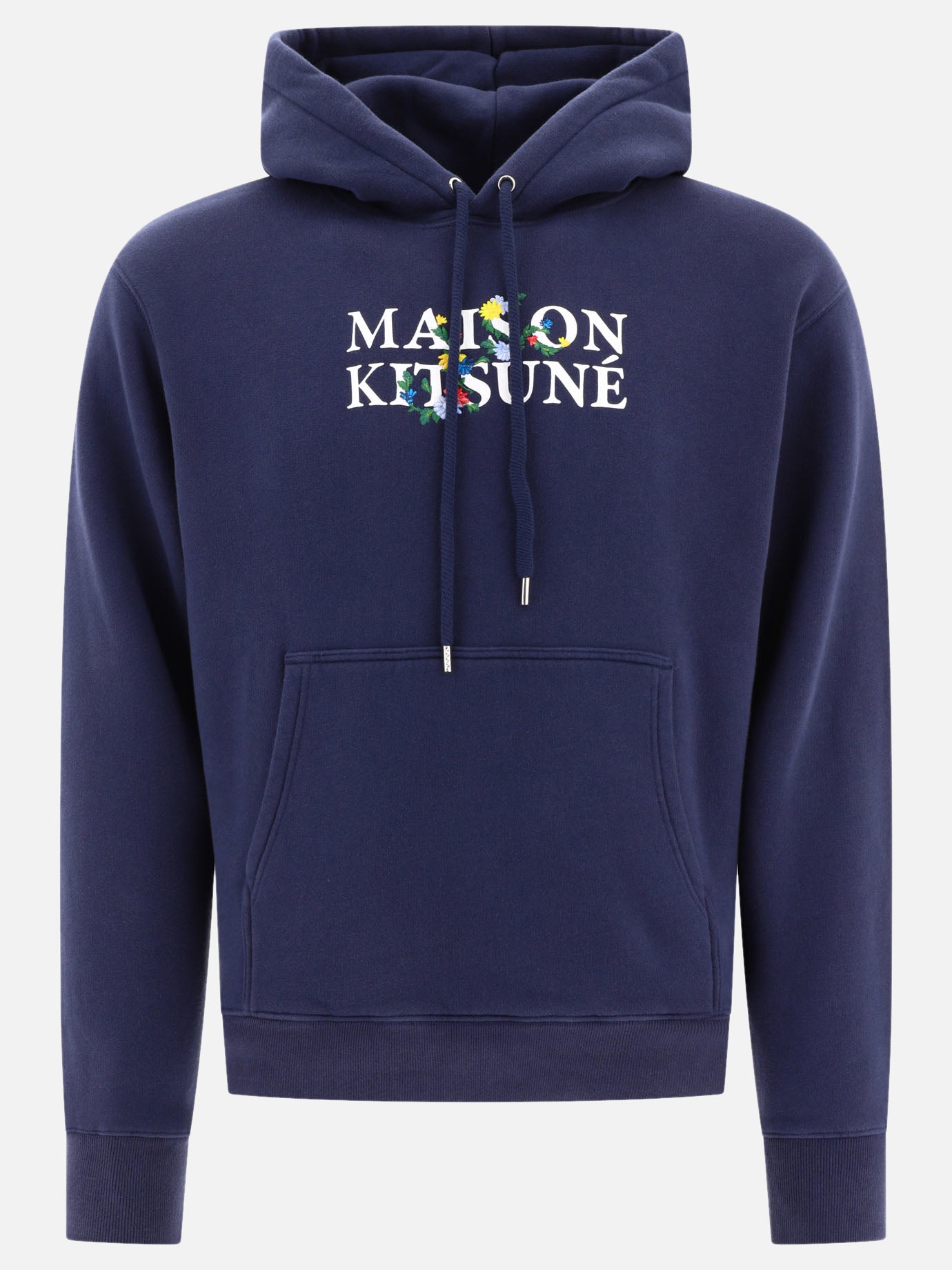 Hoodies 100% cotton  Blue - Maison Kitsuné Men | PDP | VIETTI Online Store | thumbnail