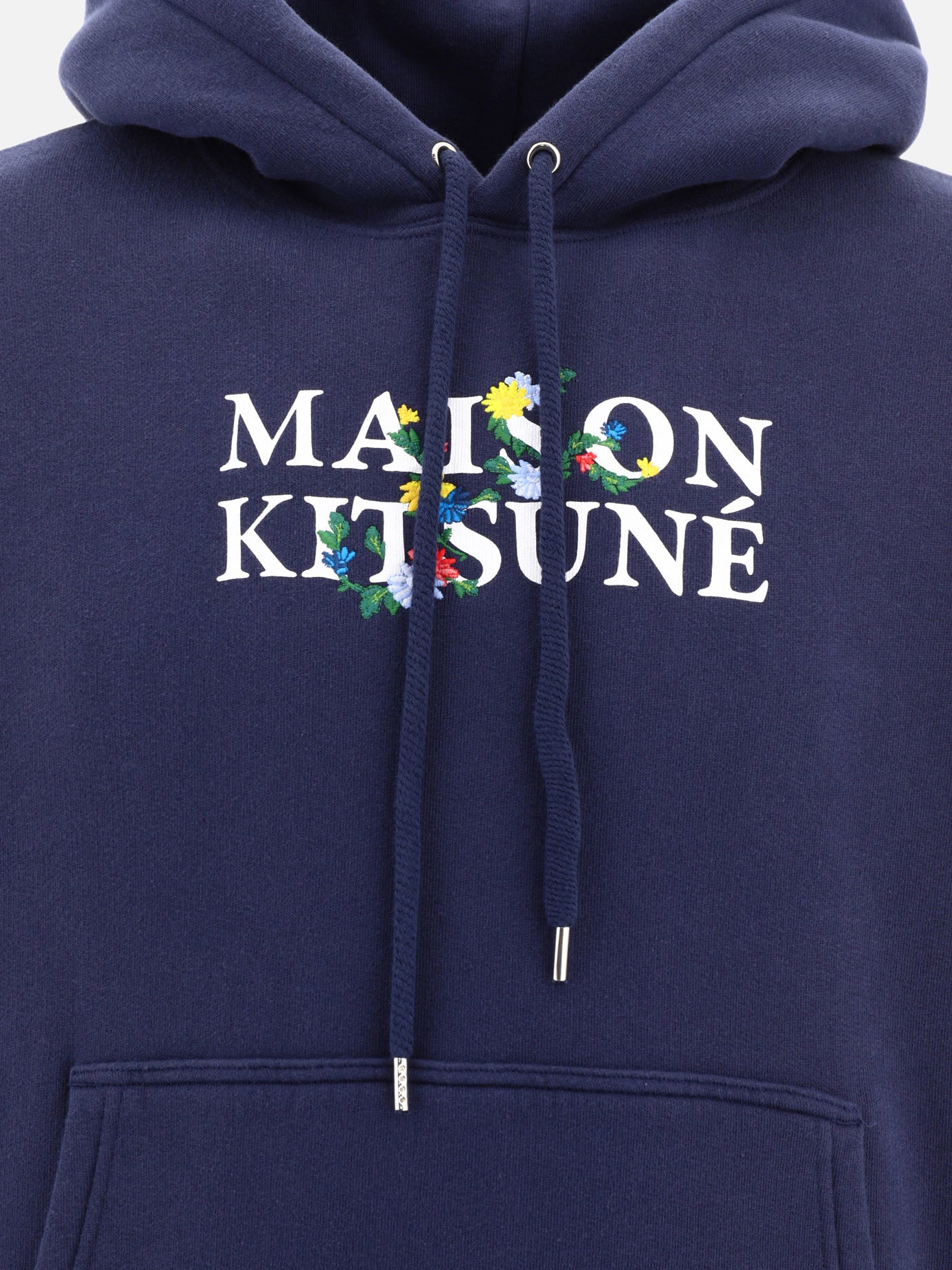 Hoodies 100% cotton  Blue - Maison Kitsuné Men | PDP | VIETTI Online Store | thumbnail_3