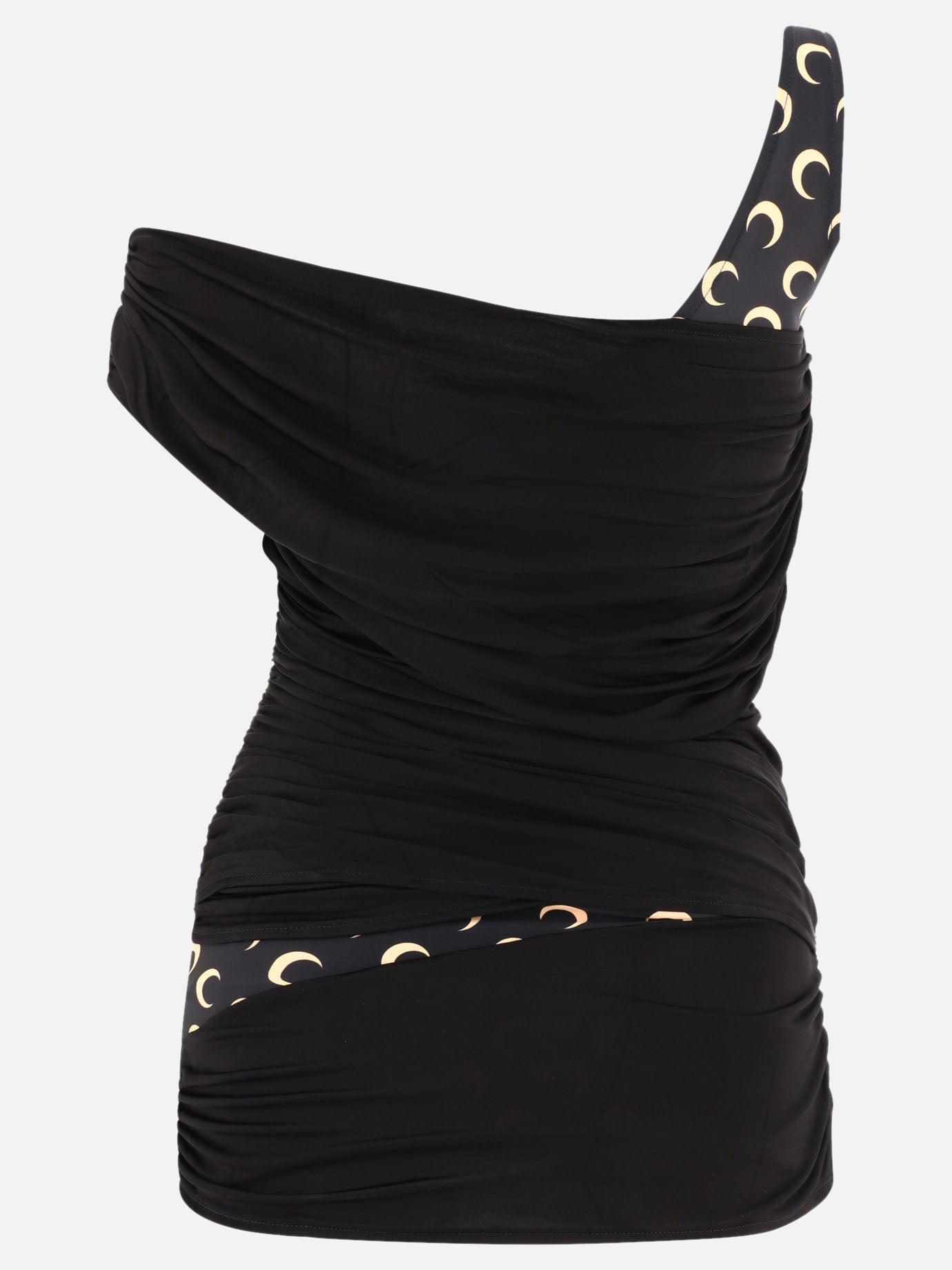Mini dresses 95% viscose 5% elastane  Black - Marine Serre Women | PDP | VIETTI Online Store | Zoom-Modal_2
