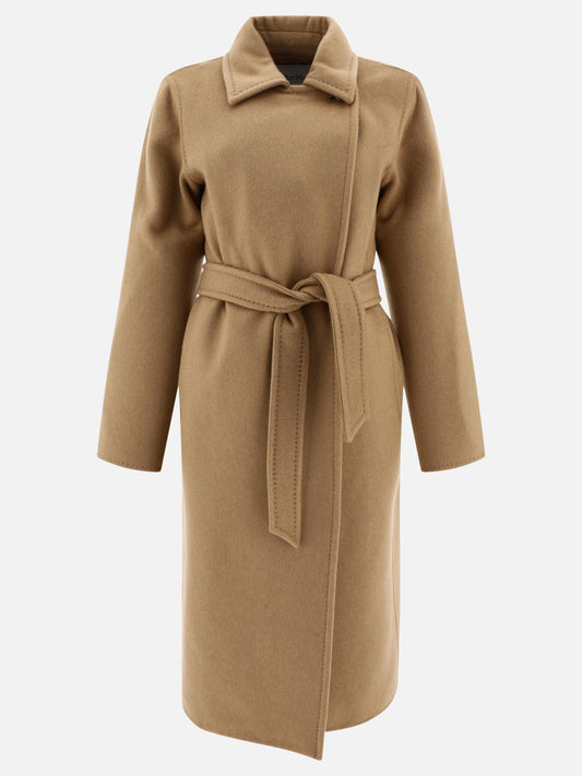 Long coats 100% cashmere  Beige - Max Mara Women | PLP | VIETTI Online Store 
