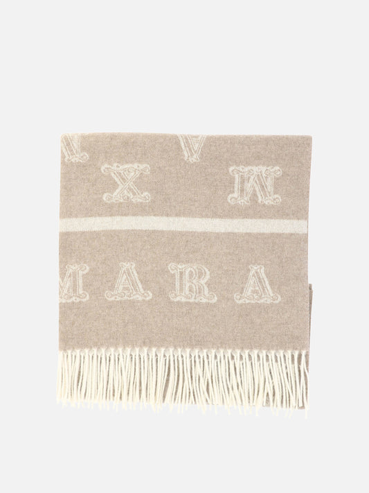 Fringed scarves 100% cashmere  Brown - Max Mara Women | PLP | VIETTI Online Store 

