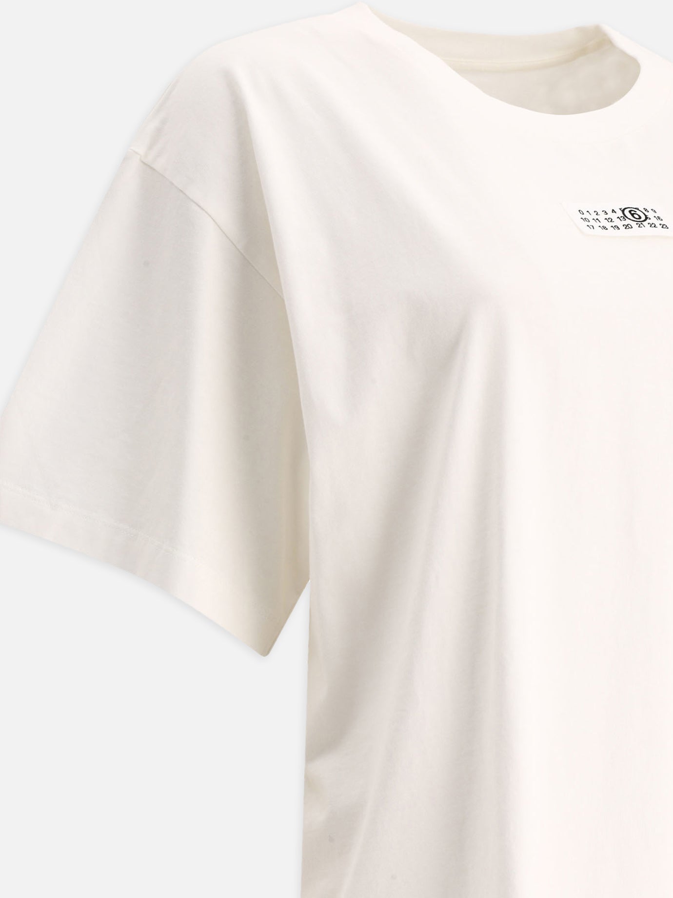 Crewneck t-shirts 100% cotone  White - MM6 Maison Margiela Men | PDP | VIETTI Online Store | Zoom-Modal_4

