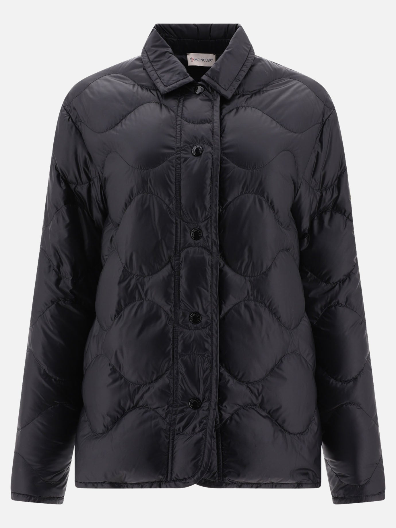 Quilted & Utility Jackets 100% poliammide - Imbottitura: piumino e piuma  Black - Moncler Women | PDP | VIETTI Online Store | Zoom-Modal
