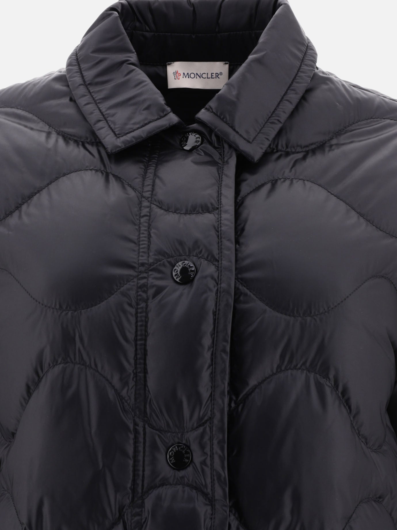 Quilted & Utility Jackets 100% poliammide - Imbottitura: piumino e piuma  Black - Moncler Women | PDP | VIETTI Online Store | thumbnail_3