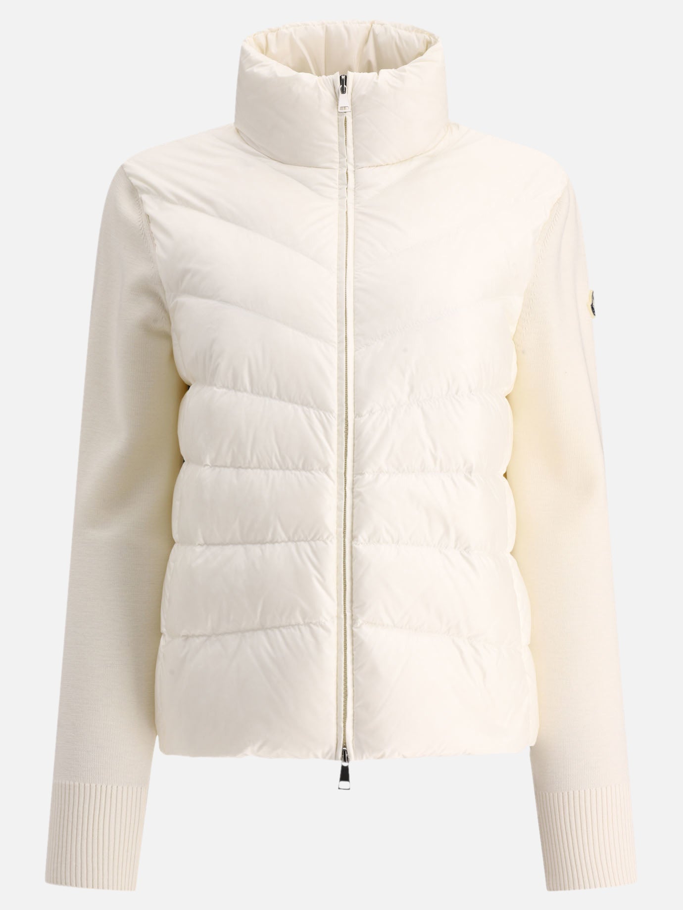 Down jackets 100% poliammide - Imbottitura: piumino e piuma  White - Moncler Women | PDP | VIETTI Online Store | thumbnail