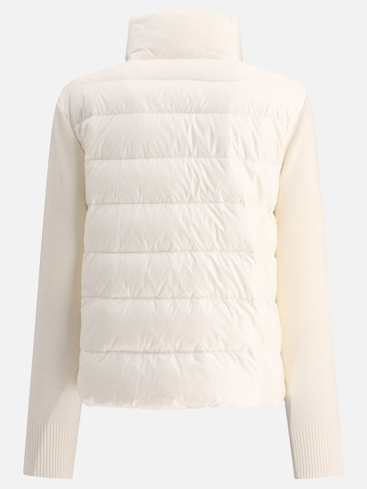 Down jackets 100% poliammide - Imbottitura: piumino e piuma  White - Moncler Women | PLP | VIETTI Online Store | 2
