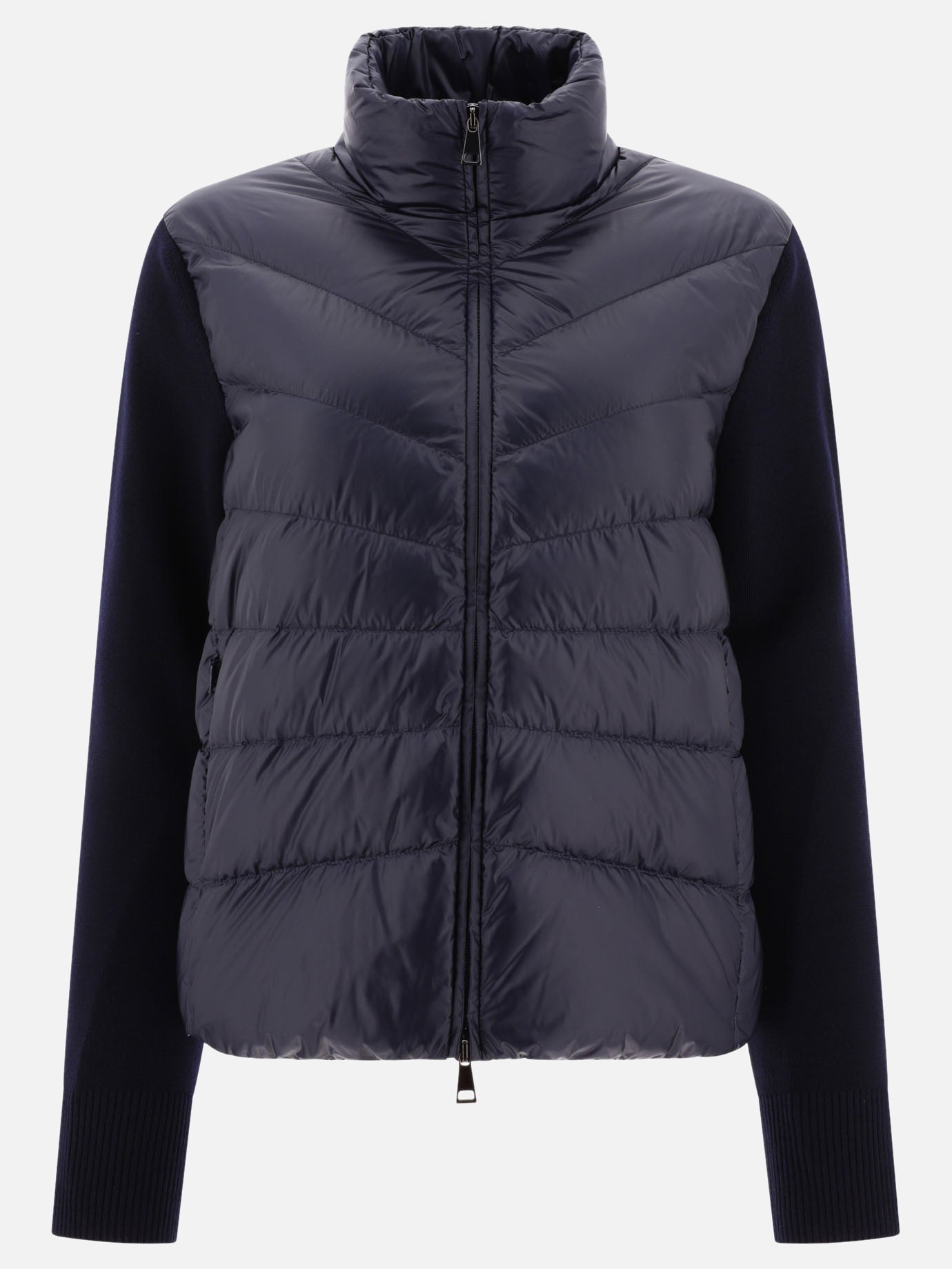 Down jackets 100% poliammide - Imbottitura: piumino e piuma  Blue - Moncler Women | PDP | VIETTI Online Store | thumbnail