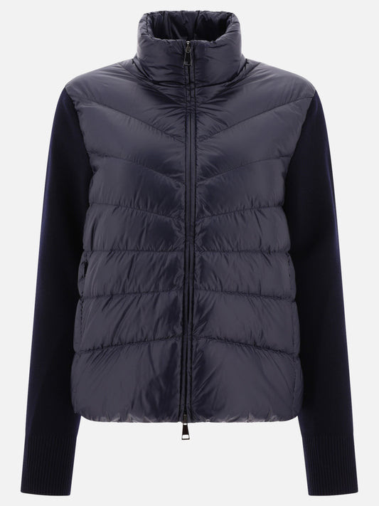 Down jackets 100% poliammide - Imbottitura: piumino e piuma  Blue - Moncler Women | PLP | VIETTI Online Store 

