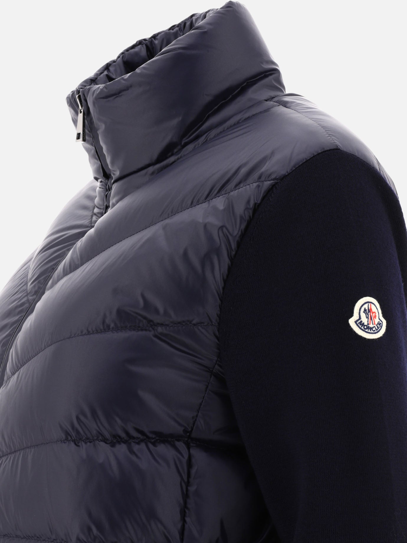 Down jackets 100% poliammide - Imbottitura: piumino e piuma  Blue - Moncler Women | PDP | VIETTI Online Store | thumbnail_4