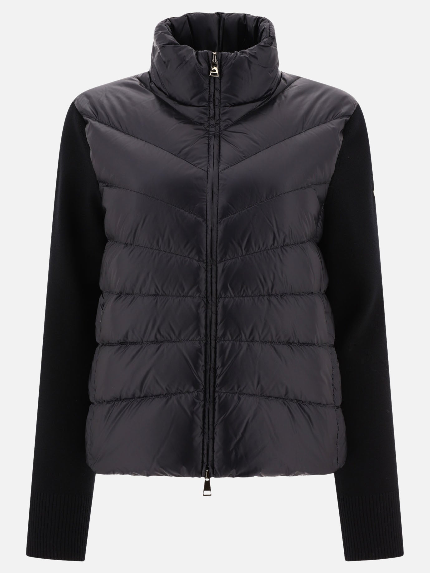 Down jackets 100% poliammide - Imbottitura: piumino e piuma  Black - Moncler Women | PDP | VIETTI Online Store | Zoom-Modal
