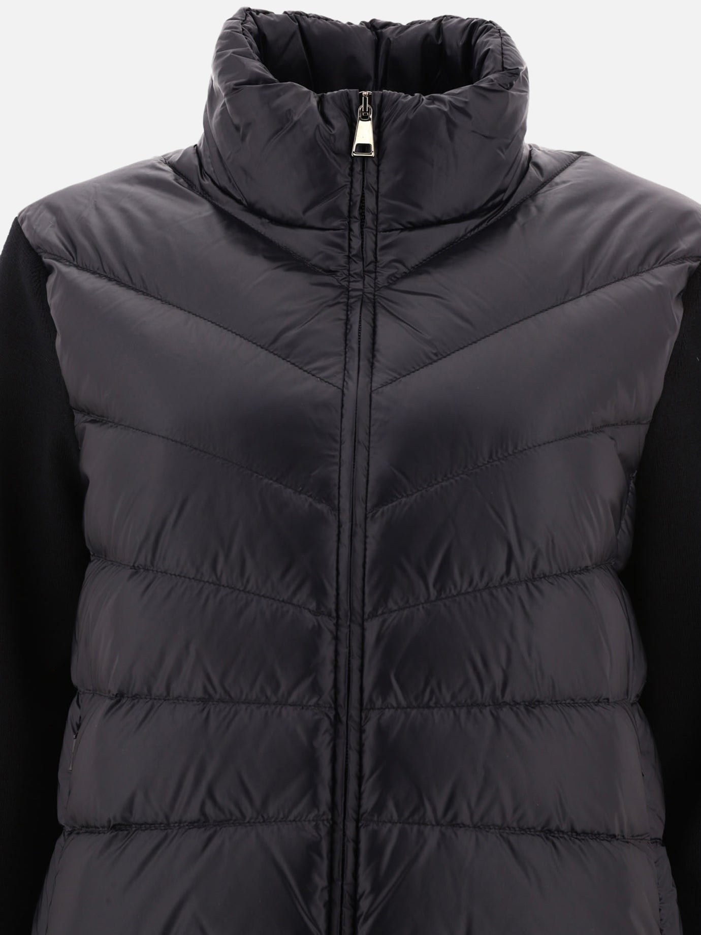 Down jackets 100% poliammide - Imbottitura: piumino e piuma  Black - Moncler Women | PDP | VIETTI Online Store | thumbnail_3