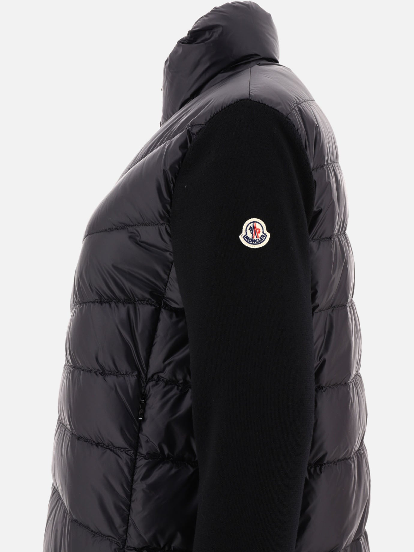 Down jackets 100% poliammide - Imbottitura: piumino e piuma  Black - Moncler Women | PDP | VIETTI Online Store | thumbnail_4